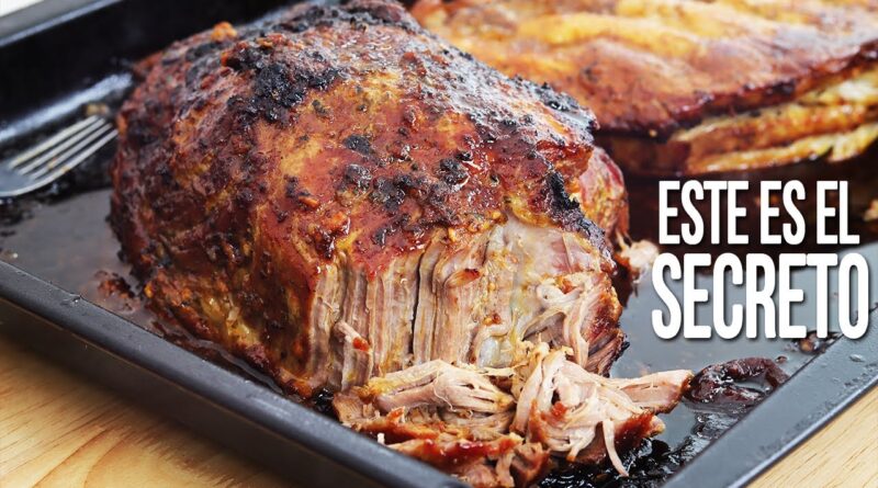 receta de cochino al horno