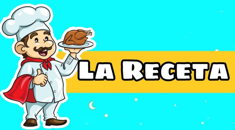 receta de cocina estructura