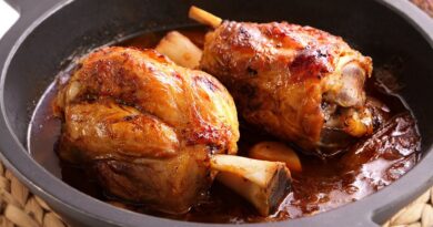 receta de codillo al horno