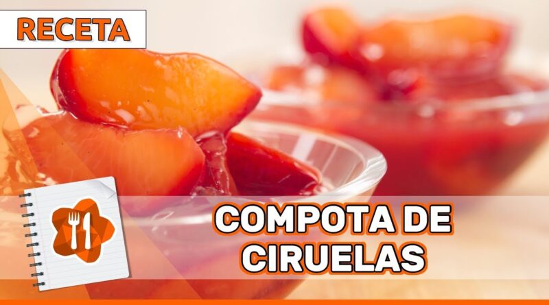 receta de compota de ciruela