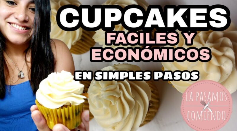receta de cupcakes sin levadura