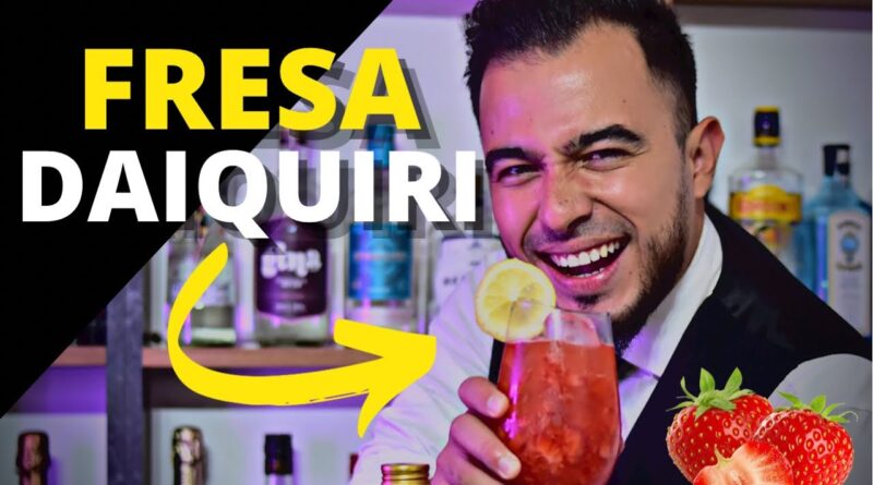 receta de daiquiri de fresa
