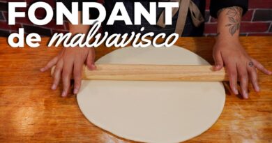 receta de fondant con bombones