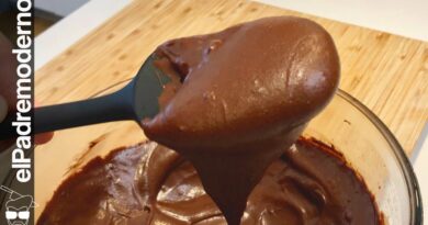 receta de frosting de chocolate