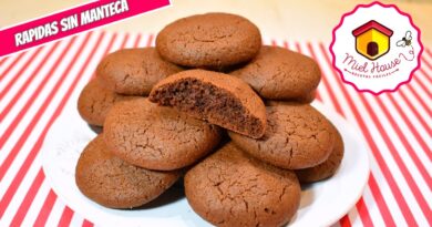 receta de galletas de cacao