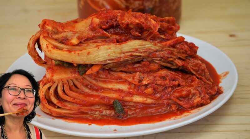 receta de kimchi