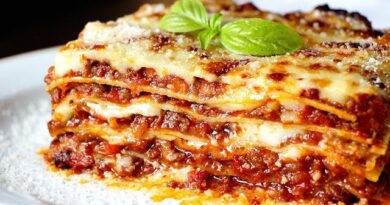 receta de lasaña original