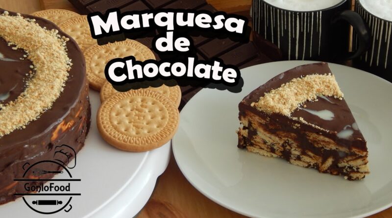 receta de marquesa de chocolate