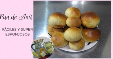 receta de pan de anis
