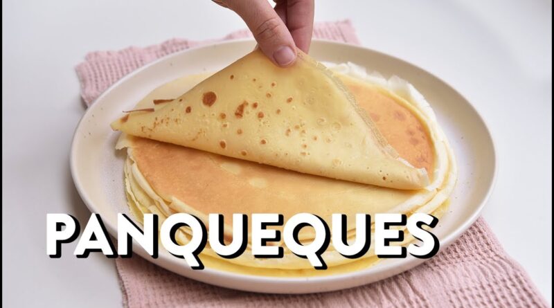 receta de panqueques dulces ingredientes