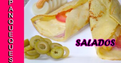 receta de panqueques salados