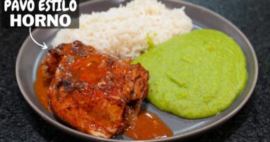 receta de pavita al horno