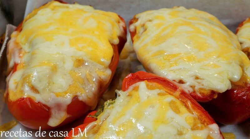 receta de pimientos rellenos