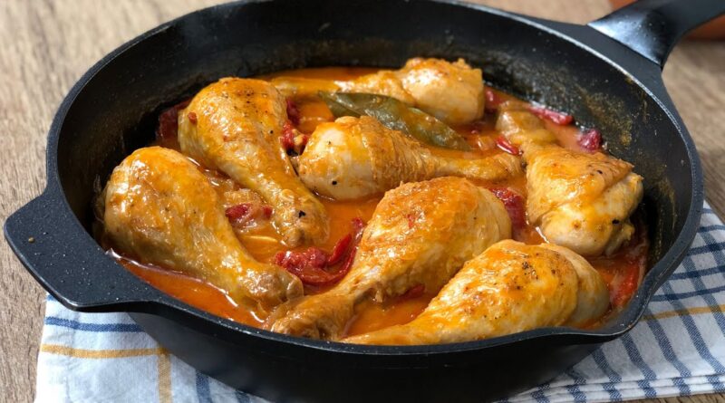 receta de pollo al chilindrón