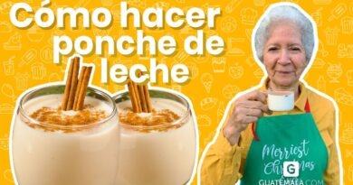 receta de ponche de leche
