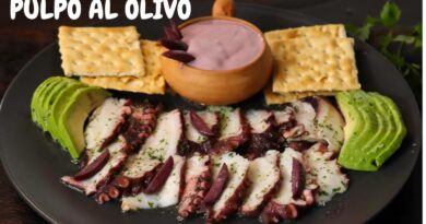 receta de pulpo al olivo