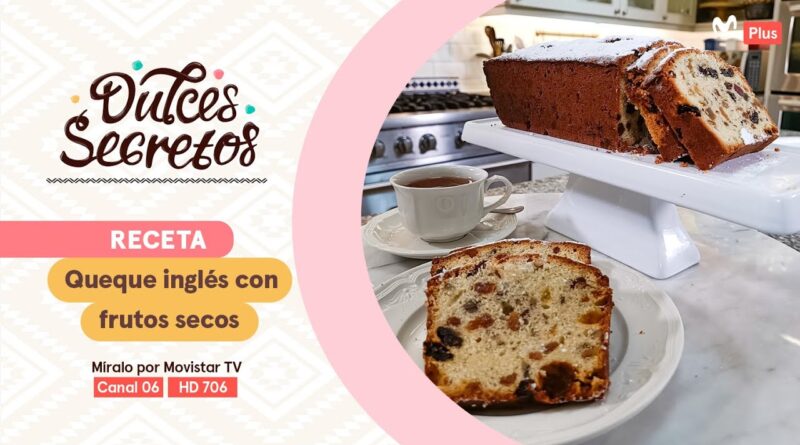 receta de queque inglés
