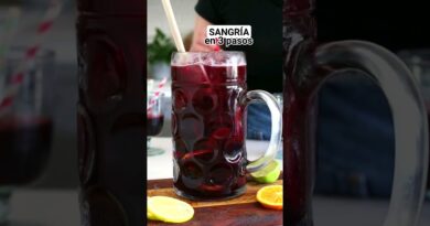 receta de sangria con gaseosa