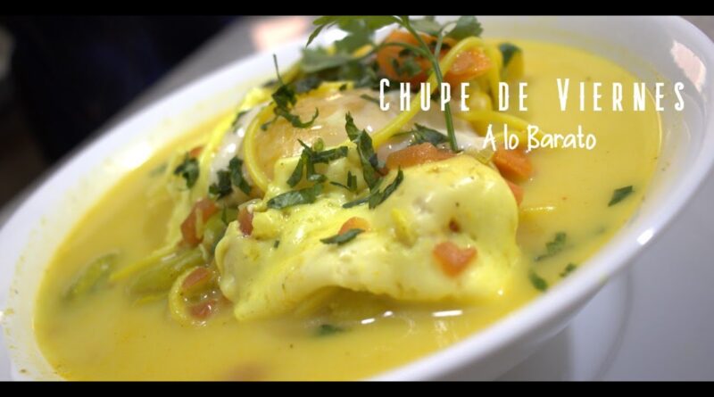 receta de sopa de viernes