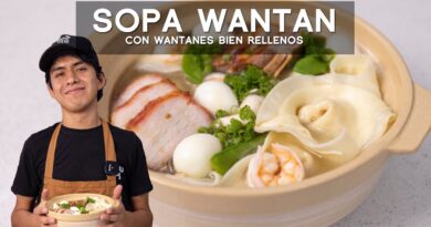 receta de sopa wantan