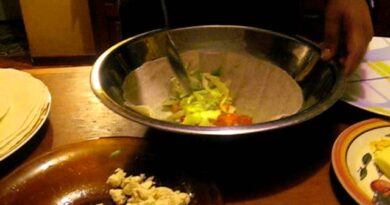 receta de tacos en ingles