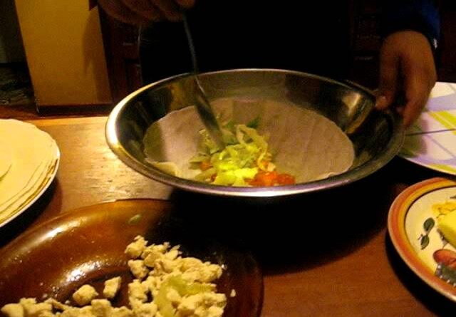 receta de tacos en ingles