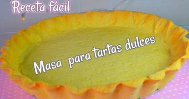 receta de tartaletas dulces