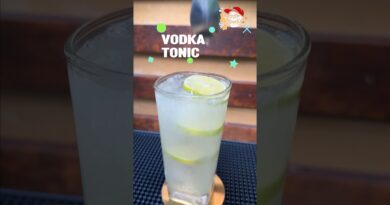 receta de vodka tonic