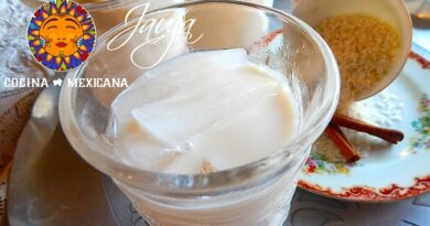 receta de agua de horchata