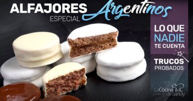 receta de alfajores argentinos