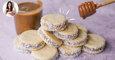 receta de alfajores saludables