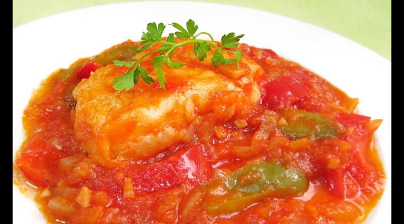receta de bacalao con tomate
