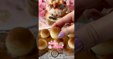 receta de bolitas de leche