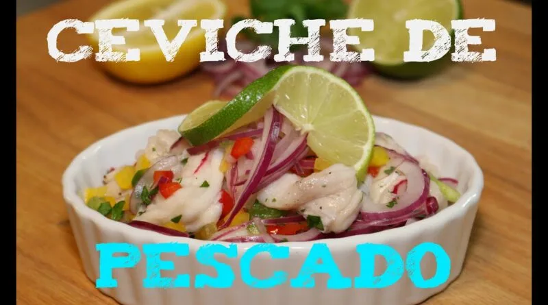 receta de ceviche de mero