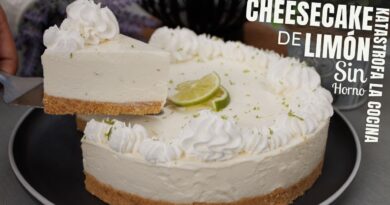 receta de cheesecake de limón