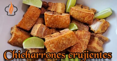 receta de chicharon
