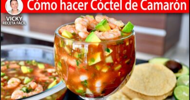 receta de cocktail de camarones