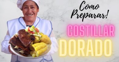 receta de costillar dorado