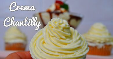 receta de crema chantilly