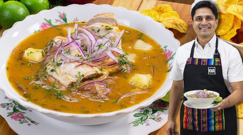 receta de encebollado