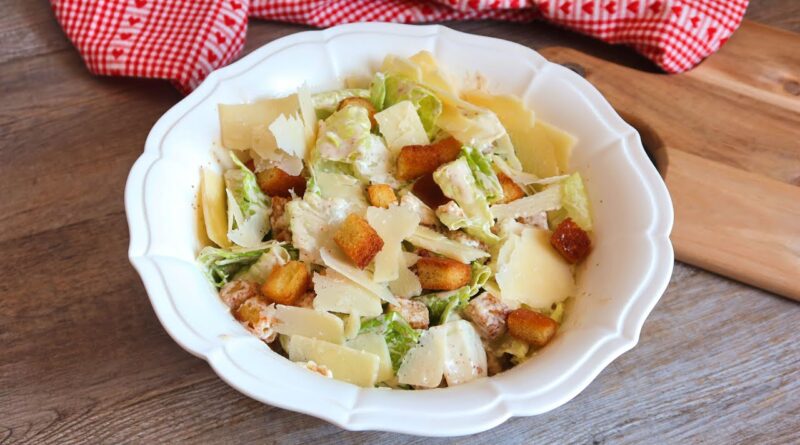 receta de ensalada caesar