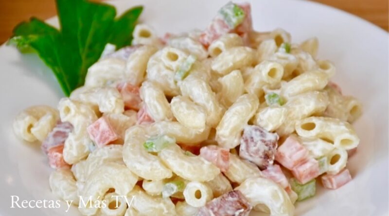 receta de ensalada de coditos