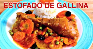 receta de estofado de gallina