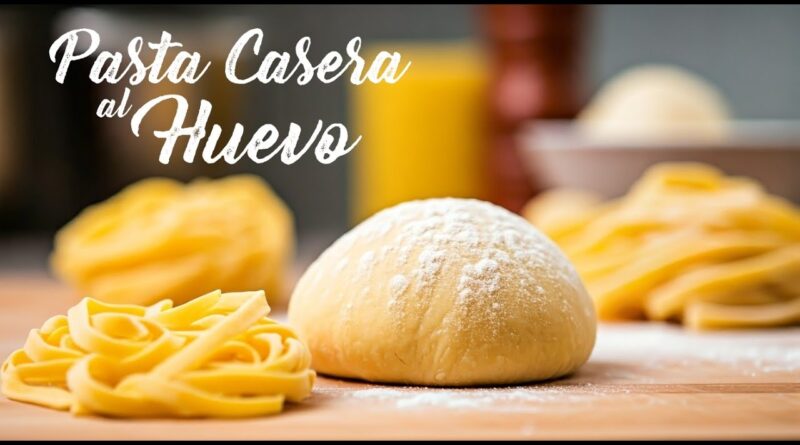 receta de fideos al huevo