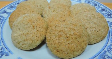 receta de galletas integrales