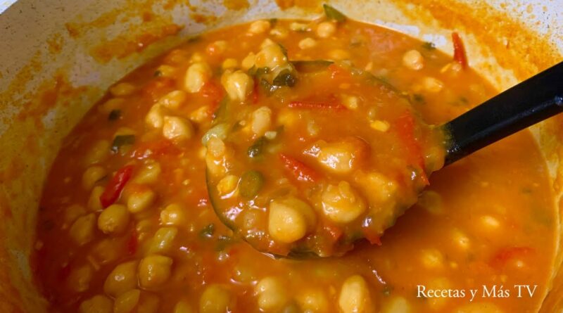 receta de garbanzo guisado