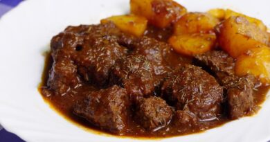 receta de guiso de res