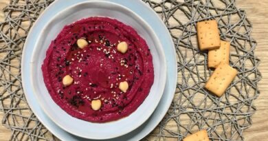 receta de hummus de remolacha