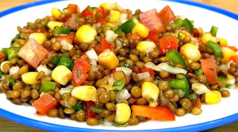 receta de lentejas saludables
