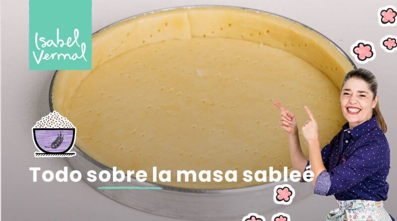 receta de masa sablé